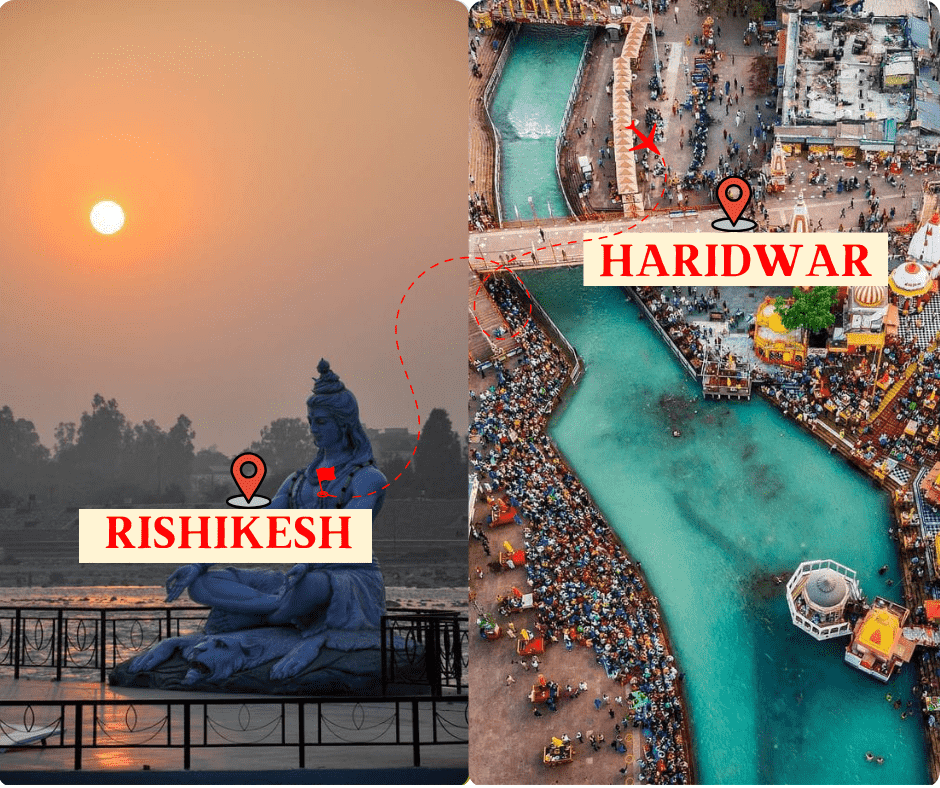 RISHIKESH TO HARIDWAR DISTANCE