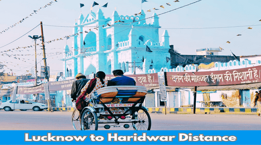 lucknow to haridwar distance