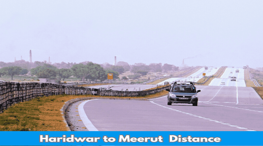 haridwar to meerut distance