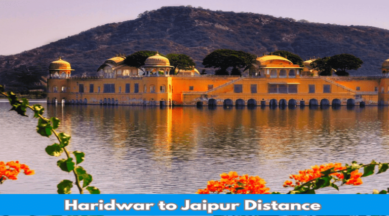 Haridwar to jaipur distance