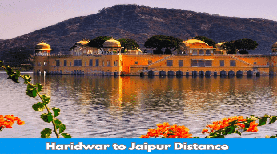 Haridwar to jaipur distance