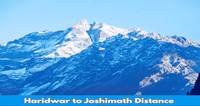 haridwar to joshimath distance