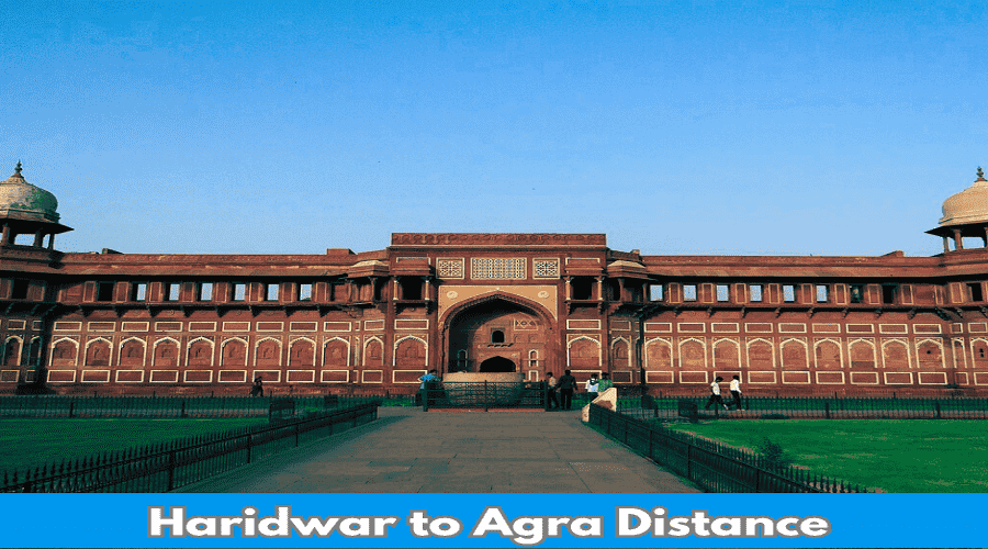 Haridwar to Agra Distance