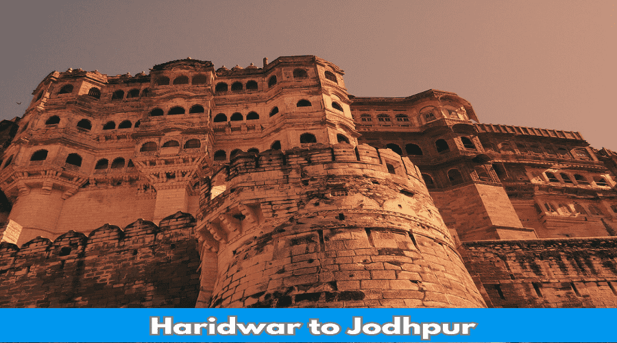 haridwar to jodhpur distance