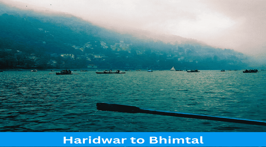 haridwar to bhimtal distance