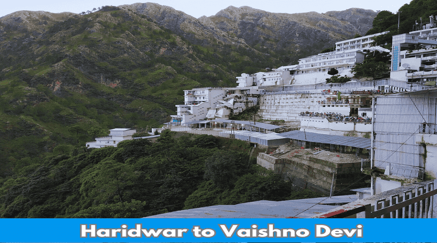 Haridwar to Vaishno Devi Distance