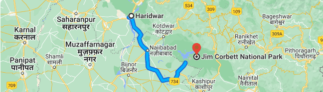 Haridwar to Jim Corbett