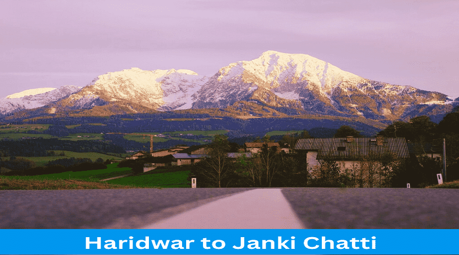 Haridwar to Janki Chatti Distance