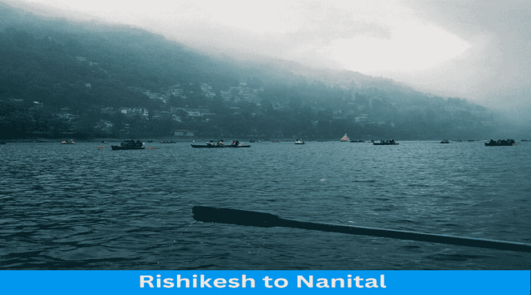 Rishikesh to Nainital distance