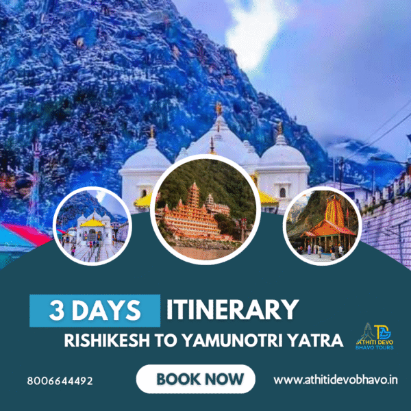 Itinerary for Rishikesh to Yamunotri Yatra